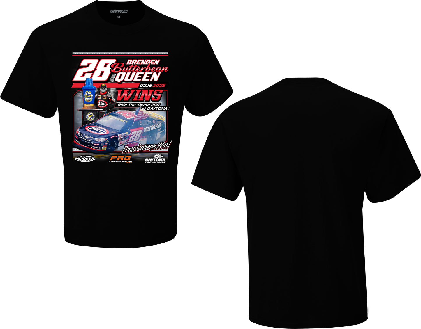 PRE-ORDER 2025 ARCA Daytona First Win T-Shirt